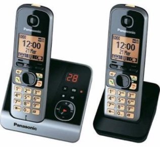 Téléphone fixe sans fil avec répondeur Panasonic KX-TG6722BX - SOUMARI