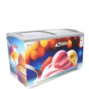 Congélateur horizontal vitrine Astech FH500V 500L