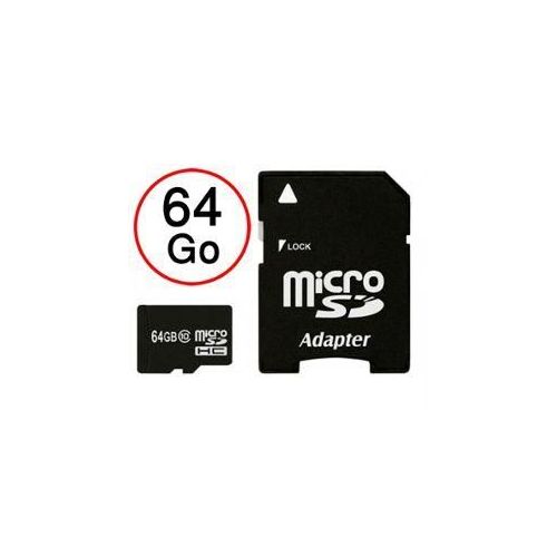 CARTE MEMOIRE MICRO SD 64 Go