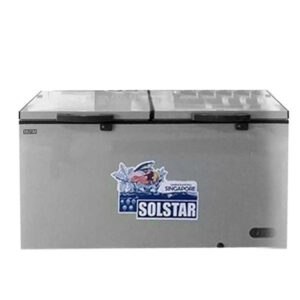 Congélateur Solstar Horizontal 780L Gris CF779 XDFGSLVS