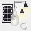 KIT Solaire - 3 LAMPES + PANNEAU CL-09