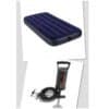 Matelas Gonflable 1 Place Plus Avec Pompe Manuel