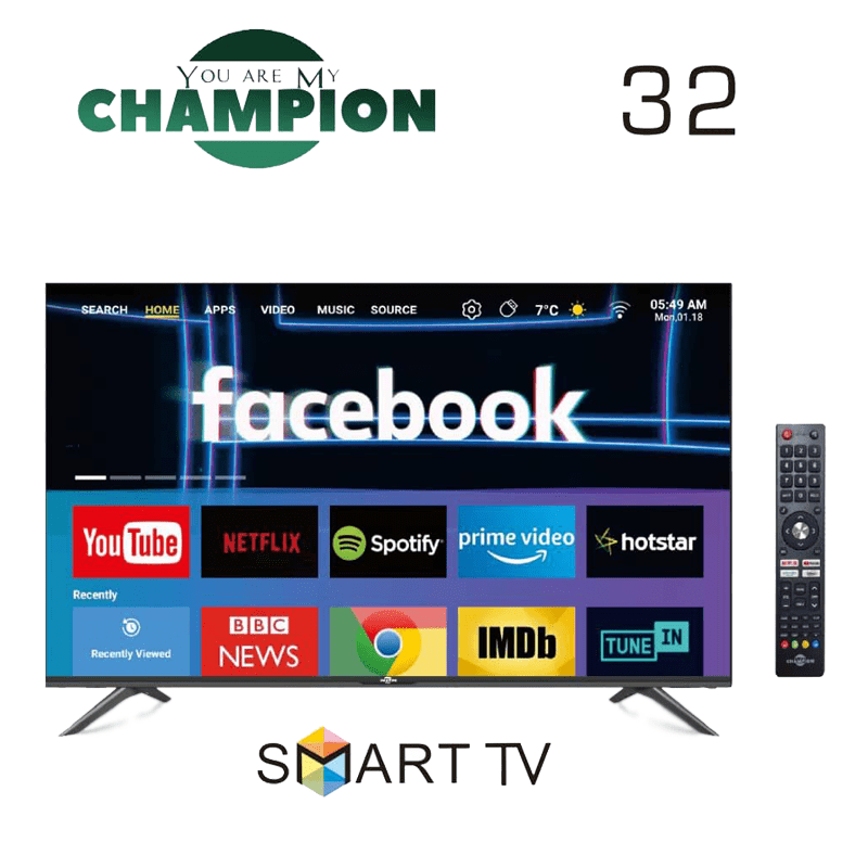 Televiseur 32 Champion Smart Android TV