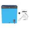 CONGELATEUR WALTON COFFRE 145LITRES BLEU WCF-1D5-DEL-XX + BATTEUSE OFFERT