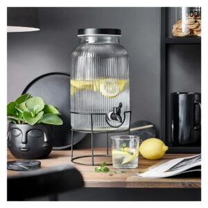 Fontaine en verre avec support 5.5L __2