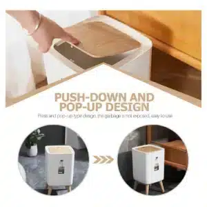 Poubelle Presse 10l en plastique