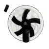 Ventilateur QUALIA 18 mural avec commande FW45-812R
