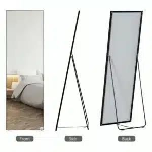 Miroir sur pied pleine longueur