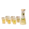Ensemble Carafe 7 Pièces En Verre