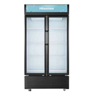 Réfrigérateur Hisense 2 Portes Vitrine Noir FL81WC