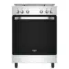 Cuisinière Hotpoint 4 Feux 60x60 à Gaz Gris HS67G2PMX/IT/1
