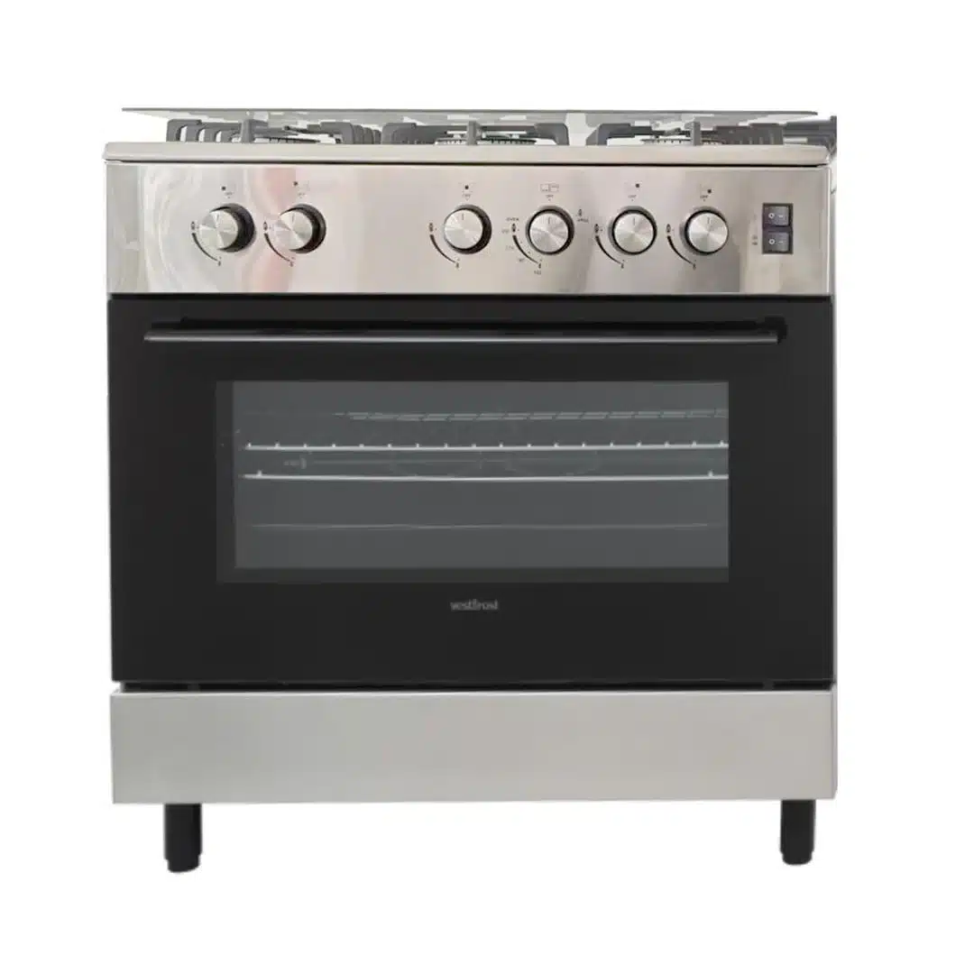Cuisinière Technolux 5 Feux 80x60 à Gaz Inox TEC80 Cuisinière Technolux 5 Feux 80x60 à Gaz Inox TEC80