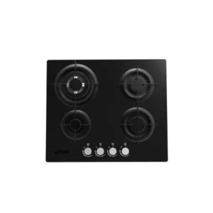 Plaque Astech 4 Feux à Gaz 60x60 PL68GZ-60NO-MA