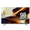 Téléviseur Astech 98 Smart Google TV 4K 98GT3025D