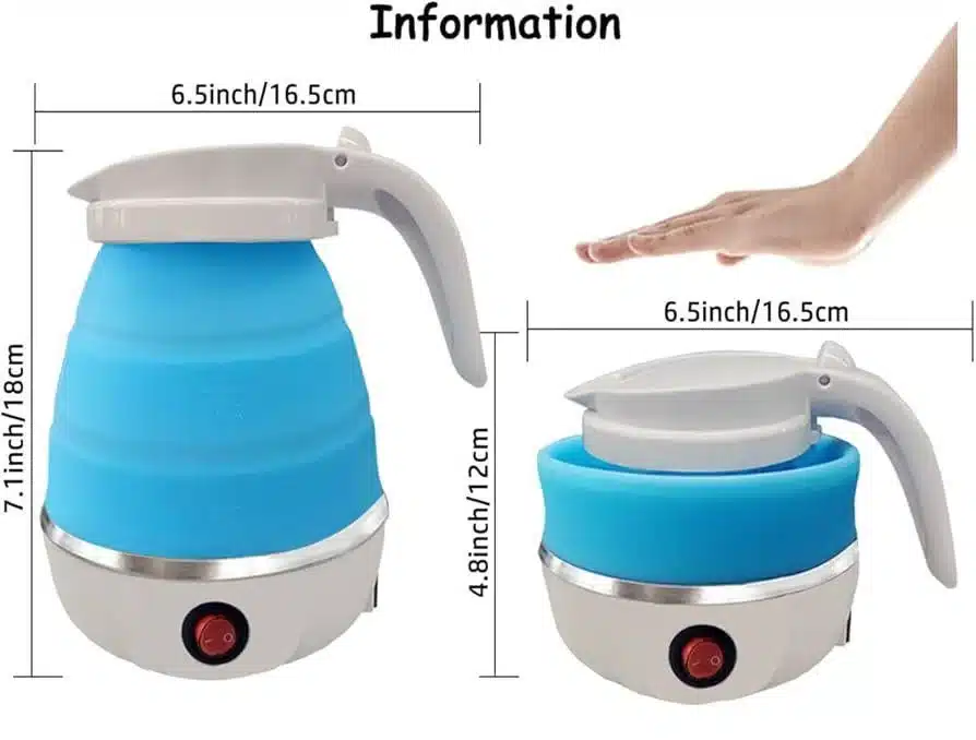 Bouilloire Electrique Pliable 0.6Lw Bouilloire Electrique Pliable 0.6L