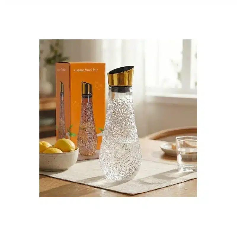 Bouteille de jus en verre simple 1.2L