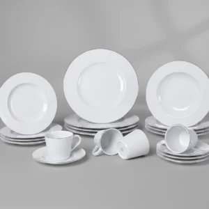 Ensemble set de 20pcs en porcelaine