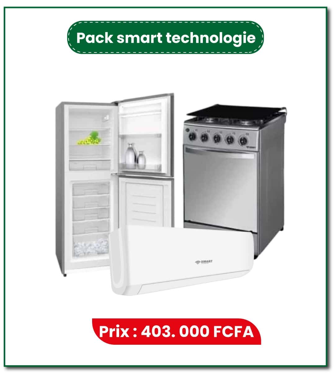 Pack smart technologie