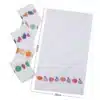 serviettes de cuisine en coton polyester 12 pcs