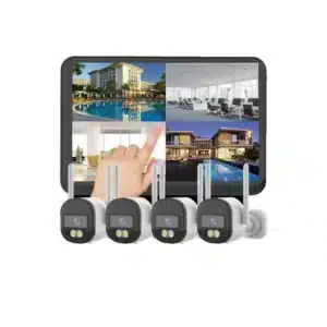 Kit caméra de surveillance coralstar 4 caméras CS- 381