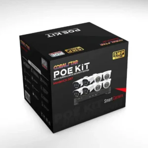 Kit Caméra de Surveillance PoE 8 Caméras Coralstar CS-387