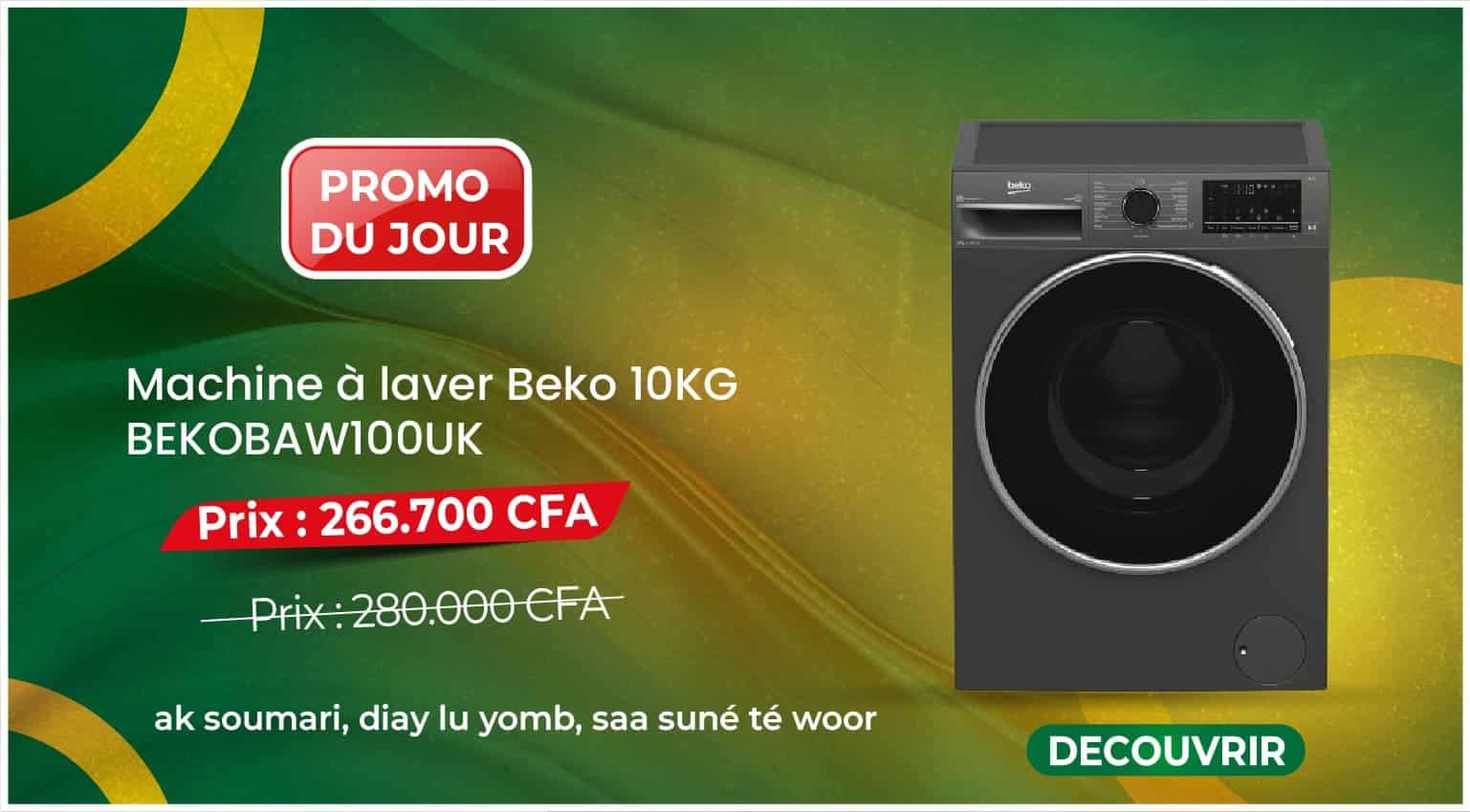 Machine à laver Beko 10KG