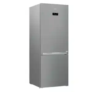 Réfrigérateur Beko Combiné 3 tiroirs NoFrost Gris RCNE560K40DSN