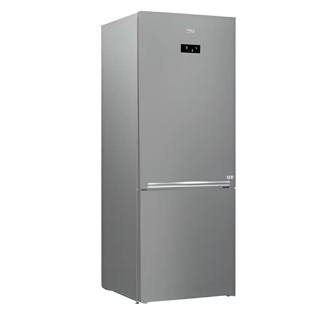 Réfrigérateur Beko Combiné 3 tiroirs NoFrost Gris RCNE560K40DSN