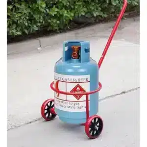 Support chariot à gaz avec roue